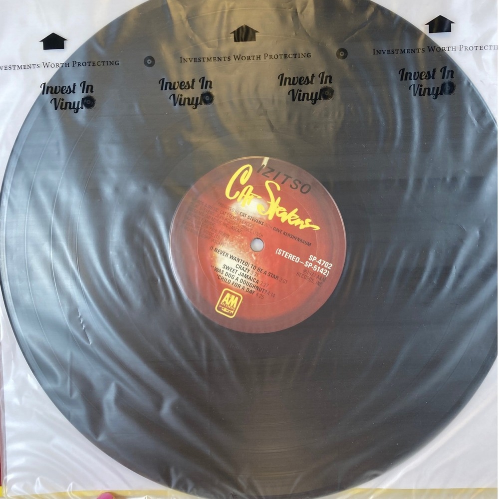 Cat Stevens Vinyl Record Lot Tea for the Tillerman Teaser and‎ Firecat Izitso 3 - Picture 4 of 16